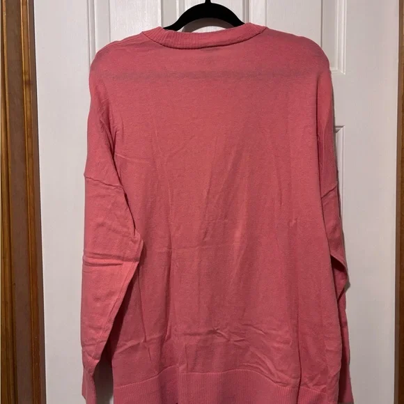 Torrid Coral Button-Up Cardigan - Picture 4 of 4